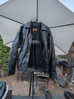 Phase 2 vintage bomber leather jacket