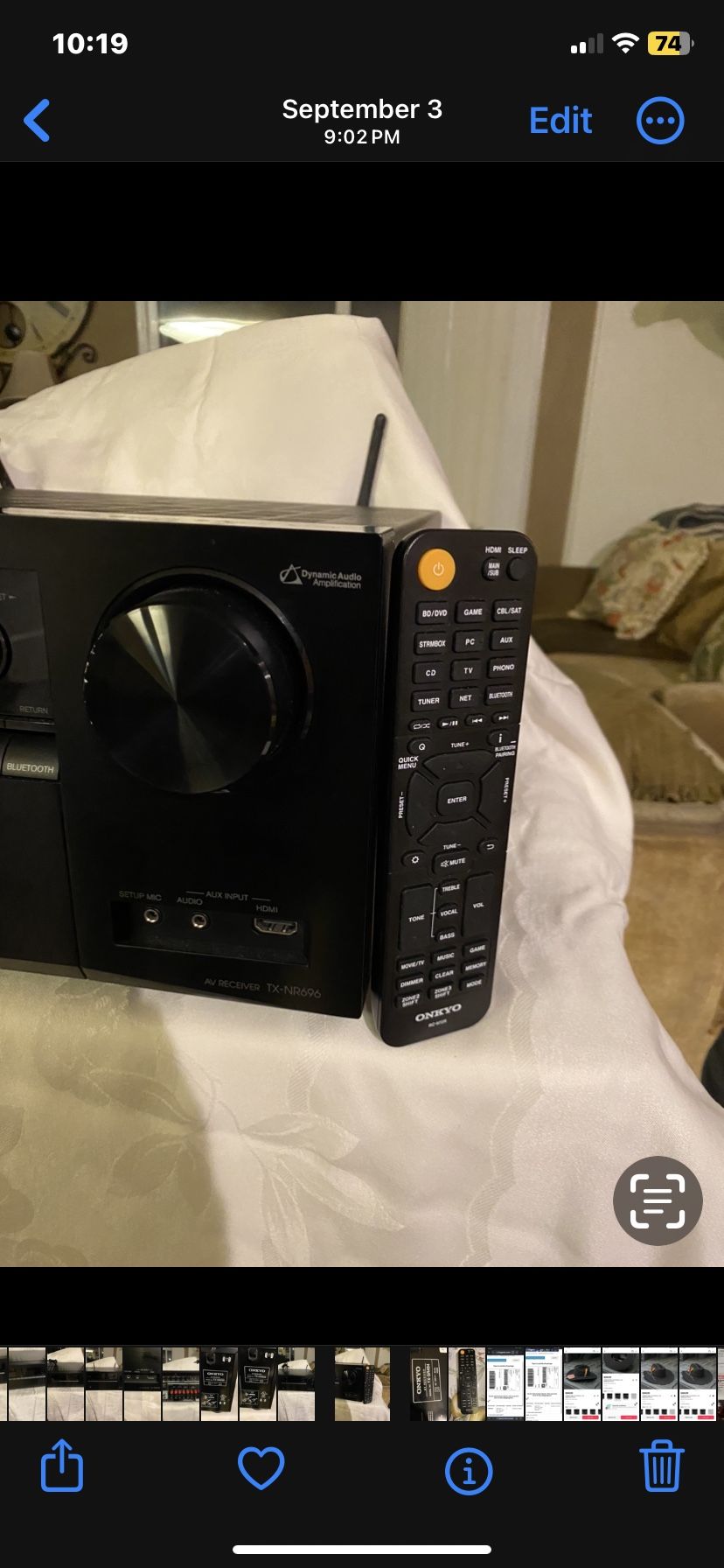 Onkyo AV-Receiver TX-NR696