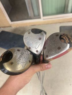 Right Hand Ping Eye 2 Wood Driver 1-3-5 Wood Set