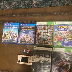 PS4 Xbox 360 And Switch Games