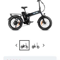 Like New 120 Mile Plus Range Ebike Samebike M200