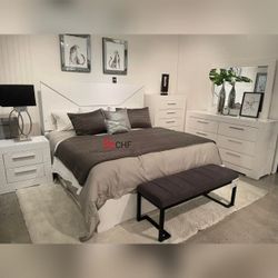 LED Headboard Queen / Eastern King Size Bed Frame