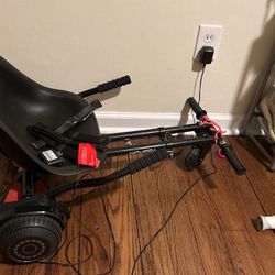 Hover Board With Go Kart Attachment