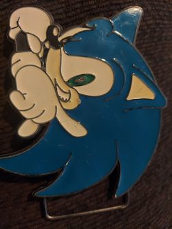 Sonic The Hedgehog Belt Buckle