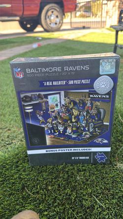 Baltimore Ravens 500 Piece Jigsaw Puzzle