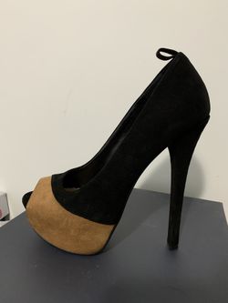 Black/Tan Heels