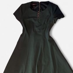 Forest Green Mini Dress