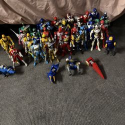 Power Rangers Lot Random Figures In Franchise