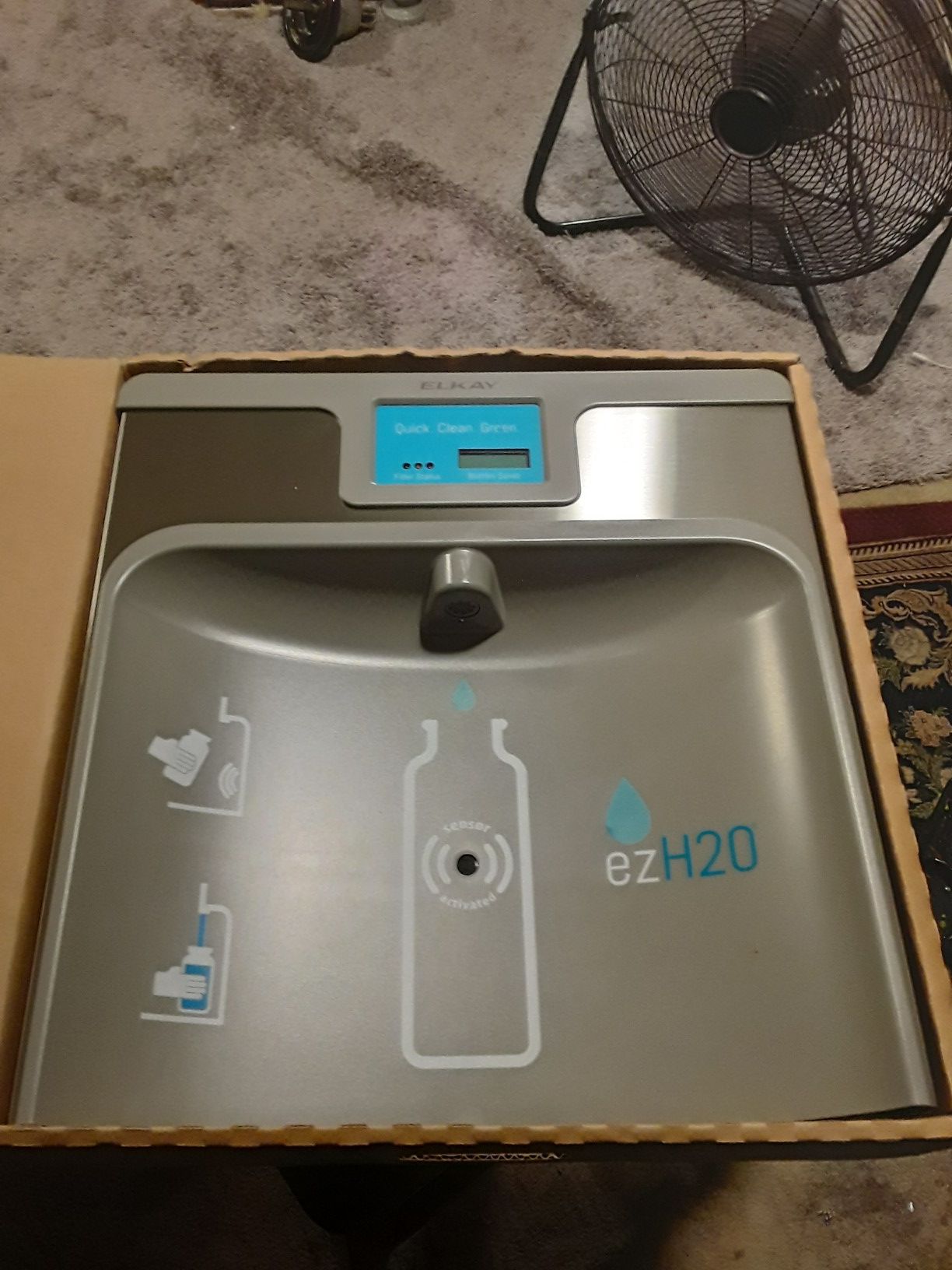 Retro fit style bottle fountain make offer