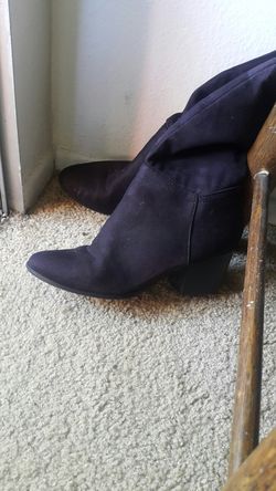 Black boots for womens