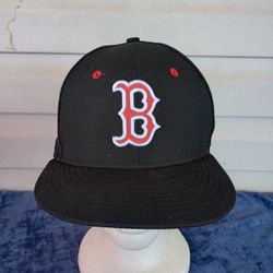 New Era 59fifty Official On Field MLB Boston Red Sox Size 7 1/8 Baseball Hat Cap
