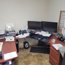 Used U Shape Office Desk 
