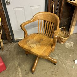 100 Year Old Office Chair