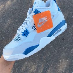 Air Jordan Military Blue 4s Size 10