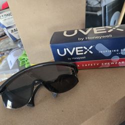 Honeywell Uvex S1369 Safety Glasses – Black Lens – Durable Protection!