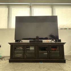 SAMSUNG TV + FURNITURE BUNDLE
