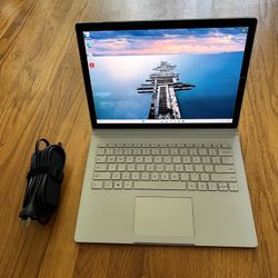 13.5 inches Surface Book Touchscreen 3K Laptop Win 11 Pro i5 6300U @2.4Ghz SSD 128Gb RAM 8Gb Microsoft Office 2021 Optional  - Firmed Price - Work Gre