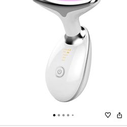 Electric Face Massager, Portable High Frequency Heat Massage Face Lifting,3 Modes 45°C for Beauty and Skincare Tools, EMS Massage Face Toning for Wome