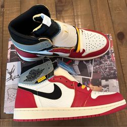 Jordan 1 Retro High OG SP Union LA Chicago Shadow Mens Size 9