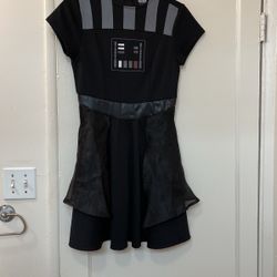 Her Universe Star Wars Darth Vader Short Sleeved Dress