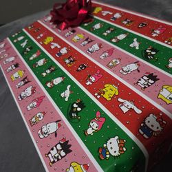 Hello Kitty + Sanrio Gift Wrapping Paper