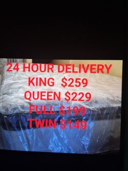King Size,Queen Size ,Full Size,Twin Size MATTRESS , DELIVERY TODAY AVAILABLE