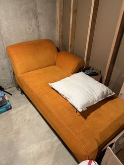 Orange Chaise