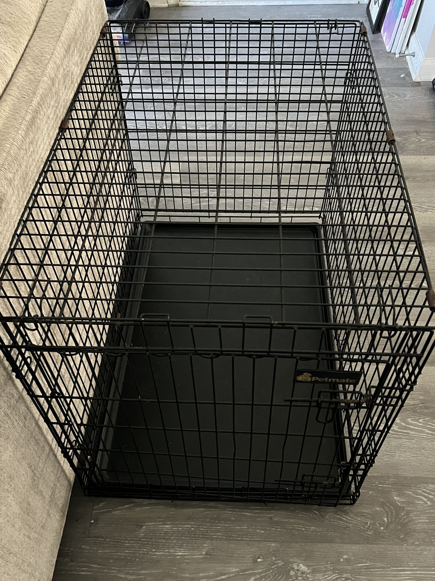 medium dog crate