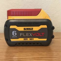 Bateria DeWalt Flexvolt  De 20 V -60V de 6.0 Ah Nuevas  PRECIO FIJO $100