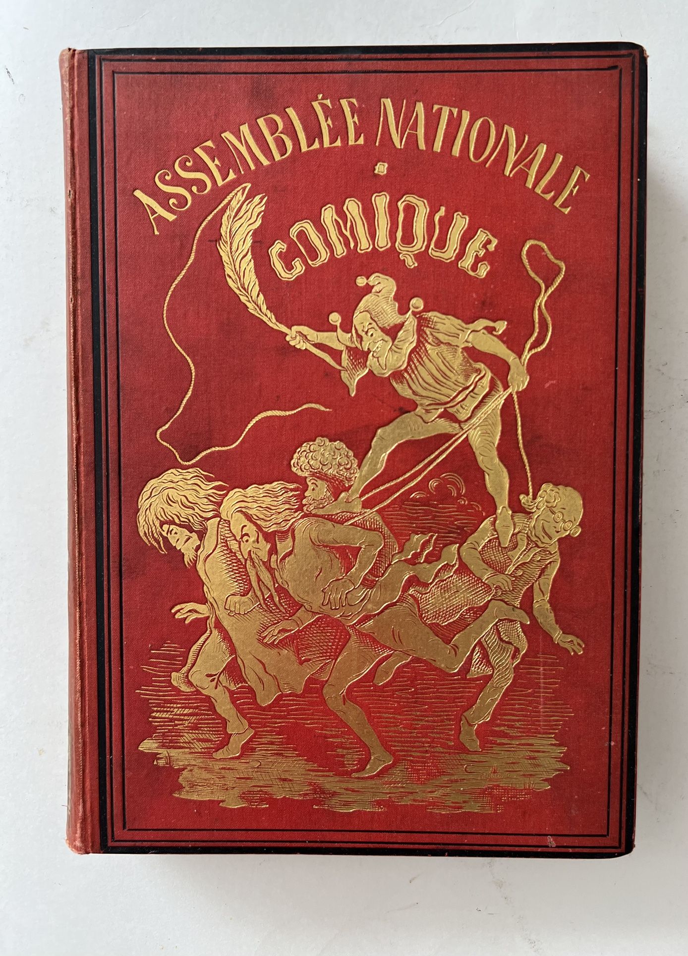 Antique French hardback book