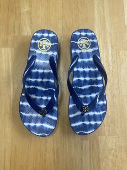 Tory Burch Classic Wedge Flip Flops