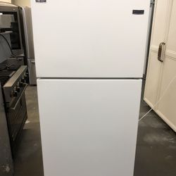 White Apartment Size Refrigerator 