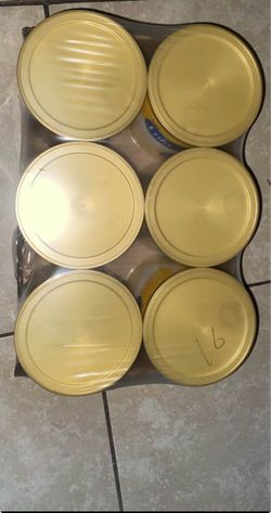 Yellow cans