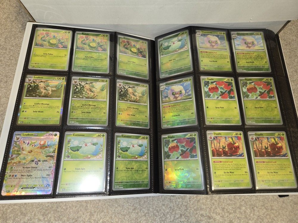 Prismatic Set 1-143 & All 100 Pokeballs + Holo Energies & Promos