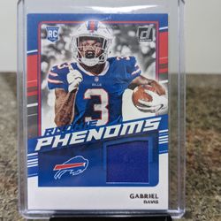 Gabriel Davis 2020 Buffalo Bills Rookie Phenoms Patch