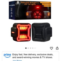 2018 + Jeep Jl Halo Lights. Smoked 