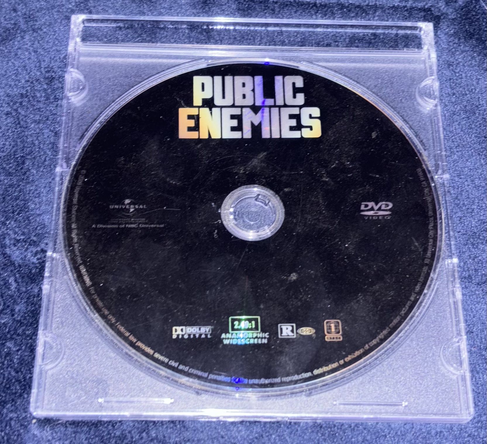 Public Enemies (Gangster Movie) On DVD