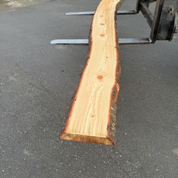 Douglas Fir Live Edge Slab