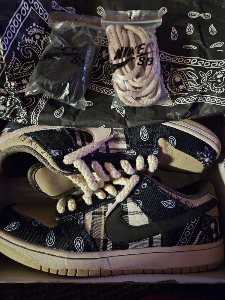 Nike SB Dunk low Cactus jack Travis Scott Edition With Special box