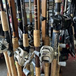 Fishing Baitcaster’s Rods/Reels ( Read Description