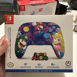 Wireless Mario Nintendo Switch Controller 