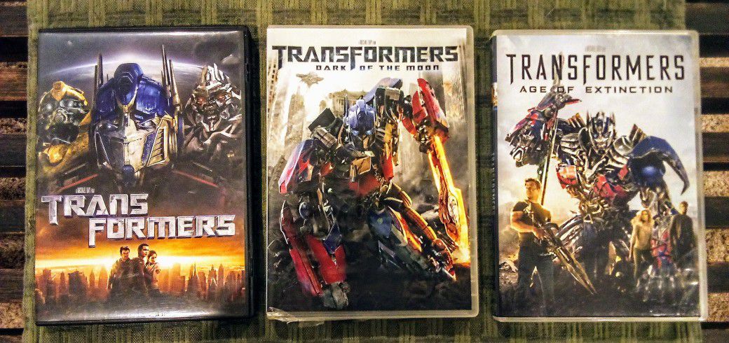3 Of The "Transformers"DVDs 
