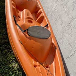 Pelican 13 ft Sit-On-Top Tandem Kayak, Orange 