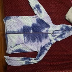 Purple Tie Dye Sweater Size Small/medium