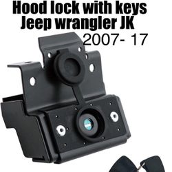 Hood Lock With Keys For Jeep Wrangler JK