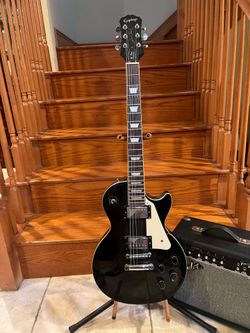 Epiphone Les Paul Standard w/ Fender Amp