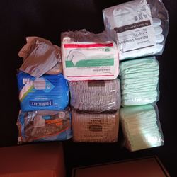 Adult Underpads & Adult Men's Medium Briefs