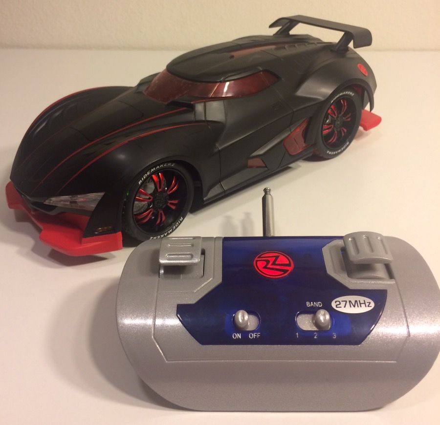 Ridemakerz RZ Vortex custom black red RC radio control car remote control