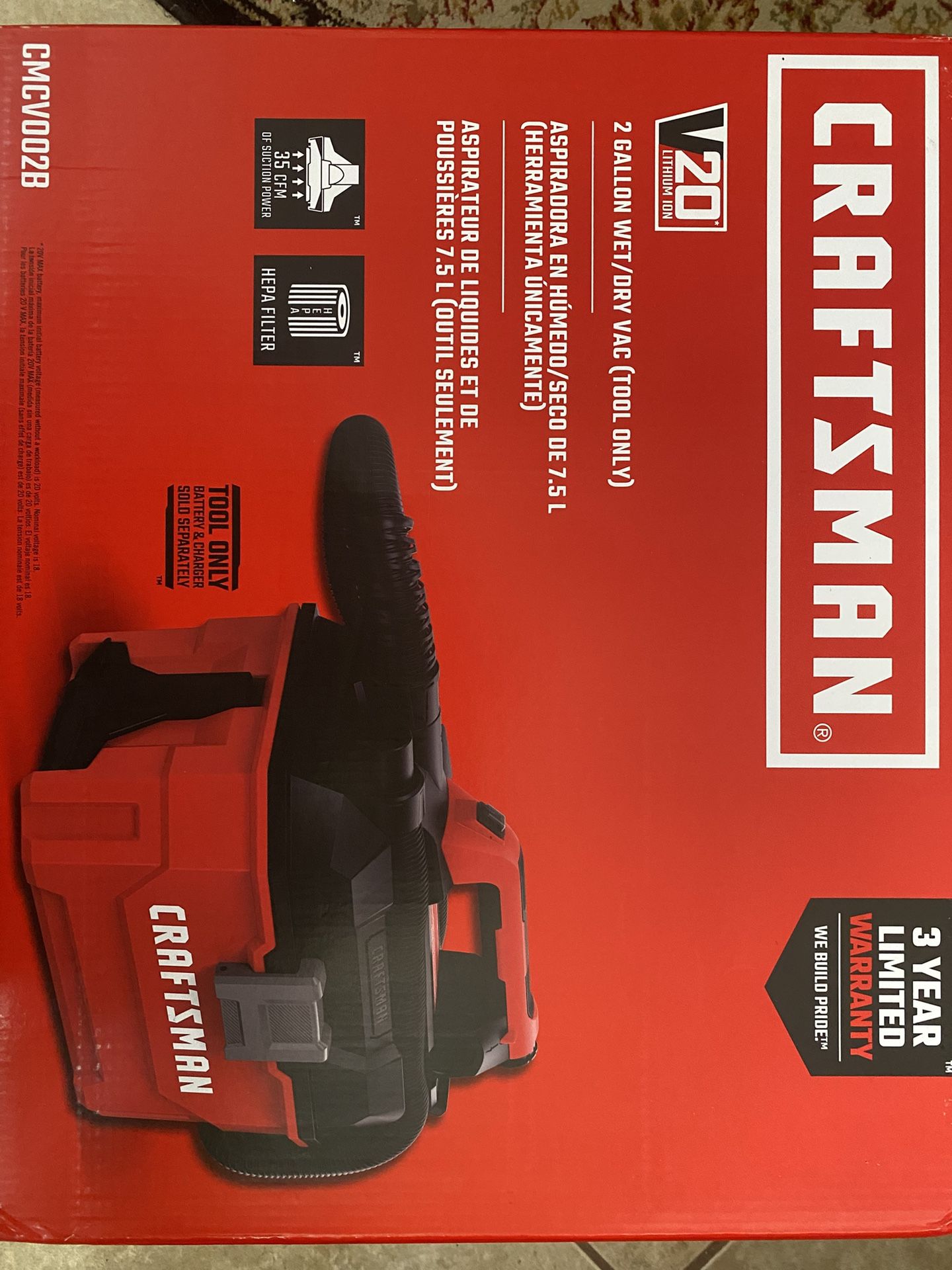Wet/dry Vacuum