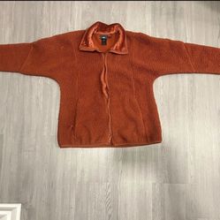 Champion Fleece Zip Up Jacket Coat Hoodie